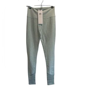 Alo Yoga High Waist Lounge Legging Cloud Heather Medium BNWT